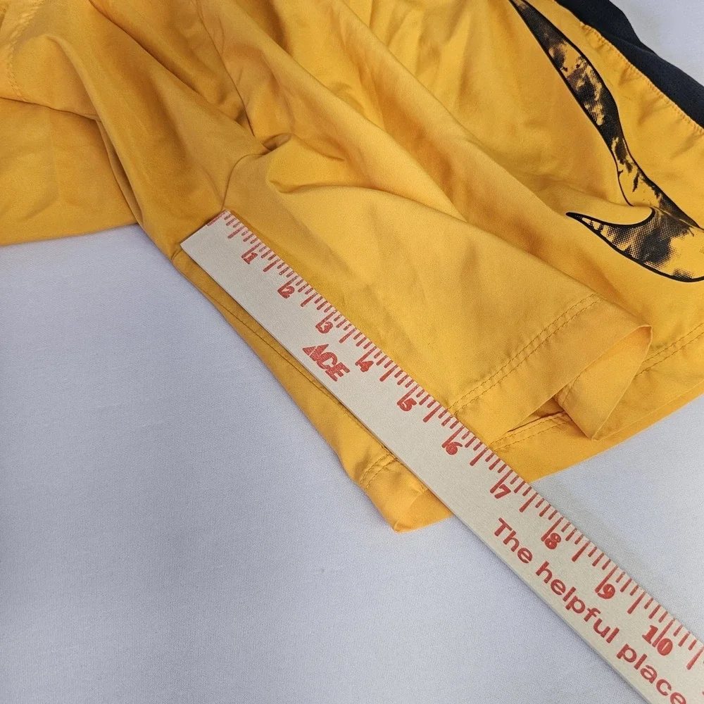 Lot of 2 Nike Dri Fit Men's Lined Swim Trunks Size Medium Orange &‎ Blue Pockets